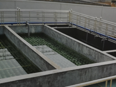 Chaowei company's 2,000 tons of sewage treatment clean water site map per day