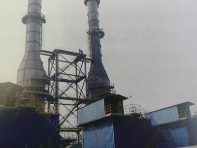 Desulfurization and denitrification integrated equipment site