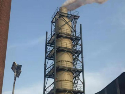Desulfurization and denitration treatment equipment in Daqing Oilfield.