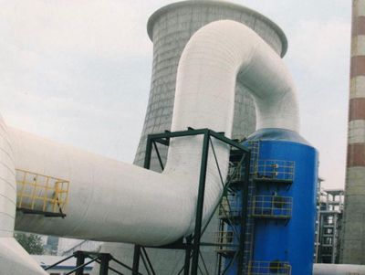 Military Honghe Power Plant desulfurization and denitrification first recovery and then purification treatment site