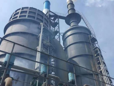 Desulfurization and denitrification treatment site of power plant in Daqing Oilfield