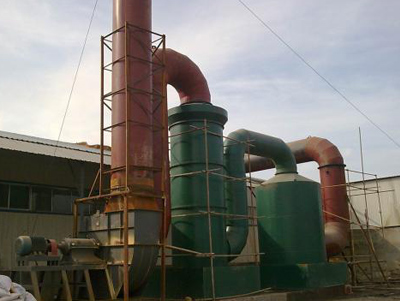 Flow chart of sulfur dioxide treatment equipment in Shandong Wulian Copper-Lead Smelter